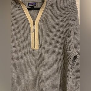 Patagonia Worn Wear !/4 Zip Sweater Size M